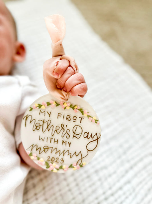 My First Mother's Day Tag / Sign